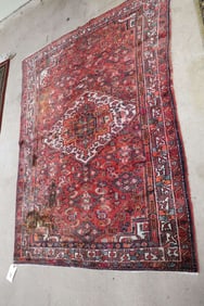 Hand Knotted Persian Lilihan Rug 6x4.3