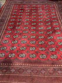 Hand Knotted Bohkara 9x12 ft