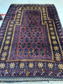 Hand Knotted Persian Balouch 3x5 ft