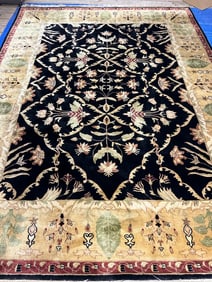 Hand Knotted Oushak Rug 8x10 ft