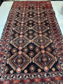 Hand Knotted Balouch Rug 2.7xx4.9 ft