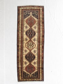 Hand Knotted Persian Ardebil Rug 3.10 x 10.9 ft.