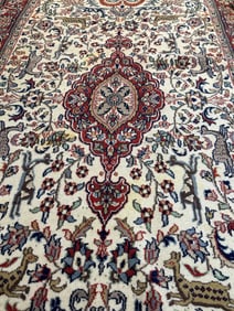 Hand Knotted Lilihan Rug 4.8x3 ft
