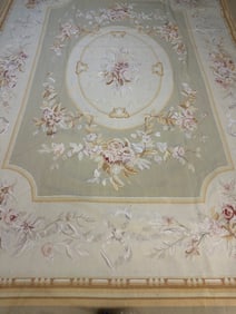 Hand Knotted Persian Point Rug 9x12 ft