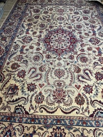 Hand Knotted Persian qum silk-3x5