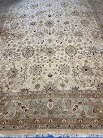 Hand Knotyted Persiam heriz Rug -10.8x8.8 ft