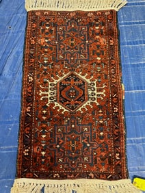 Hand Knotted Heriz Rug 2.2x3.10 ft