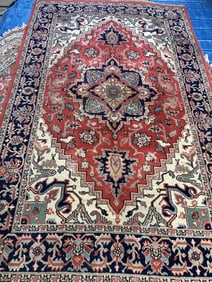 Hand Knotted -Heriz Rug  08.10x5.10 ft