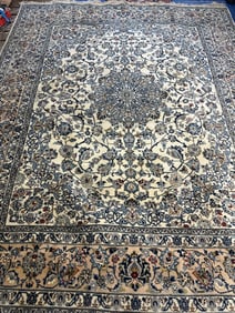 Hand Knotted Persian kashan  Rug 8x10 ft