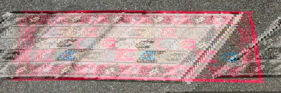 Hand Knotted hereke silk Rug  -2,6x8 ft: Hand Knotted hereke silk Rug&#160; -2,6x8 ft