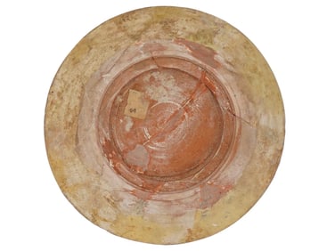 EARLY ISLAMIC PERSIAN NISHAPUR GLAZED POTTERY BOWL