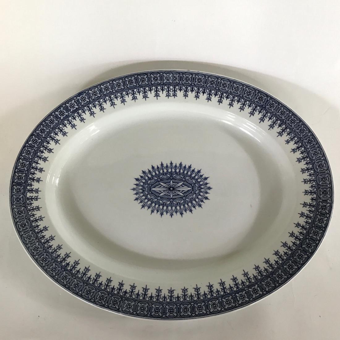 Royal Worcester Blue and White Platter (1 of 2)