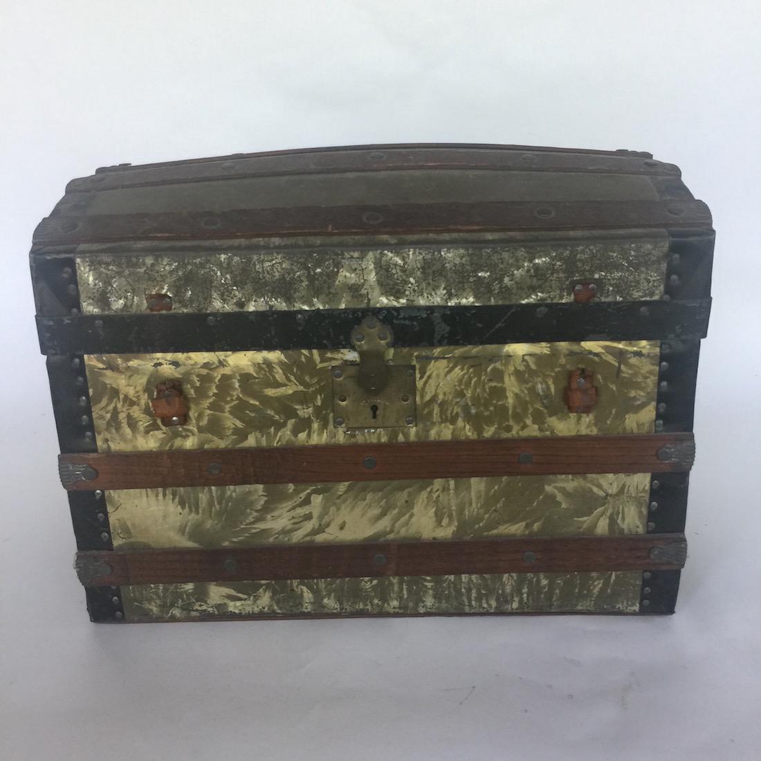 19th C. Child's Dome Top Chest (1 of 4)