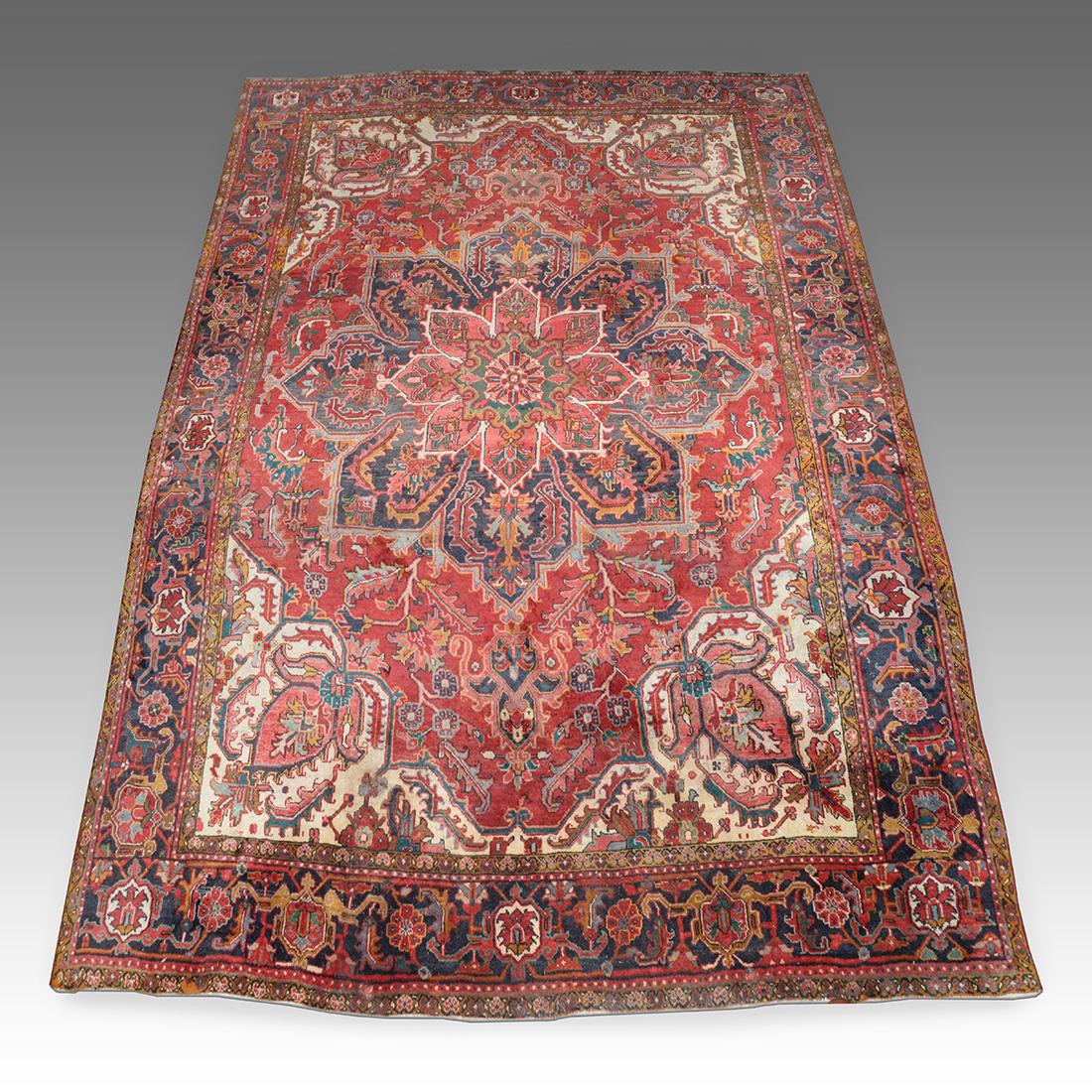 Early to Mid 20th C. Heriz Persian Carpet (1 of 8)
