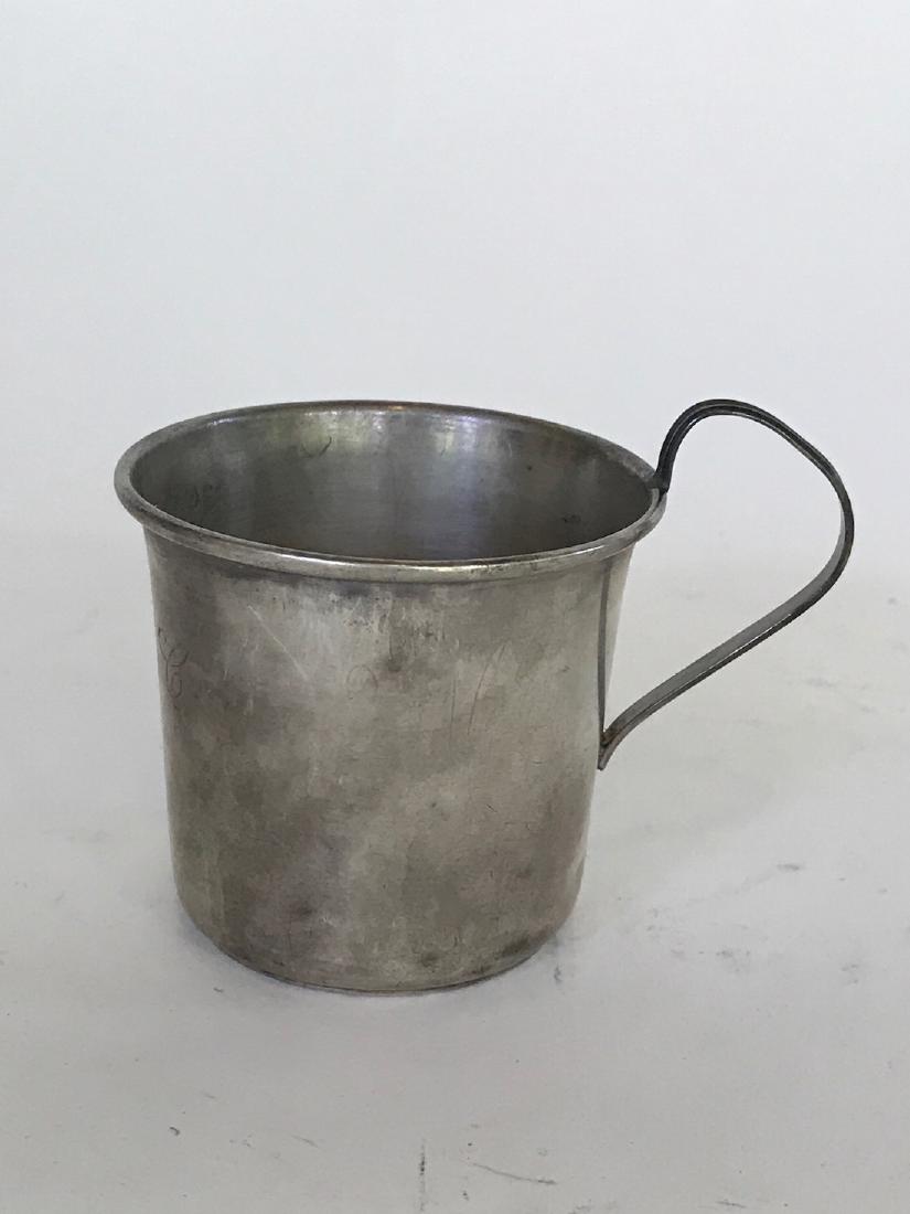 Vintage Sterling Baby Cup Monogrammed "T.H.C." (1 of 2)