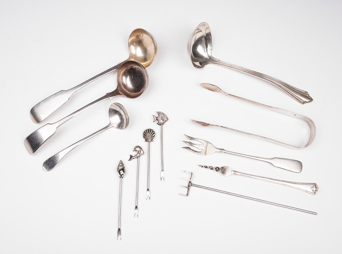 Collection of 12 Sterling and Plate Items (1 of 4)