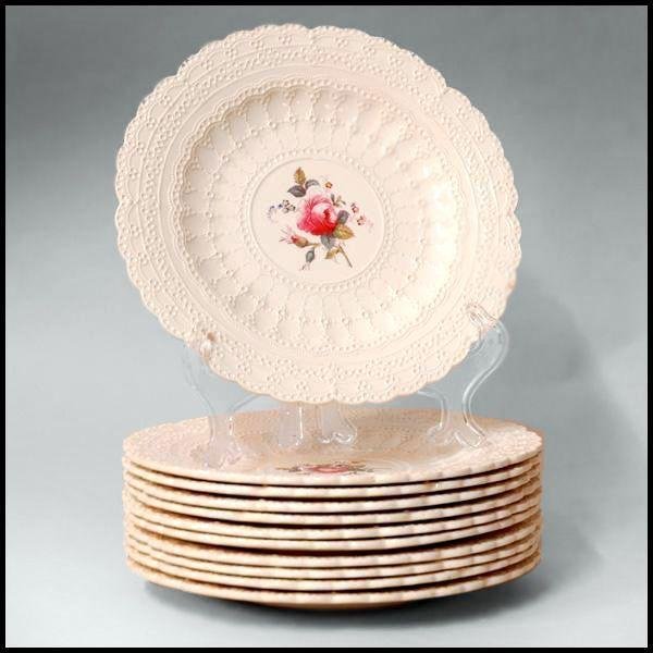Set of 11 Luncheon Plates, Copeland Spode (1 of 3)