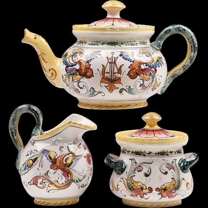 Fratelli Fanciullacci 3 Pc. Tea Set (1 of 3)