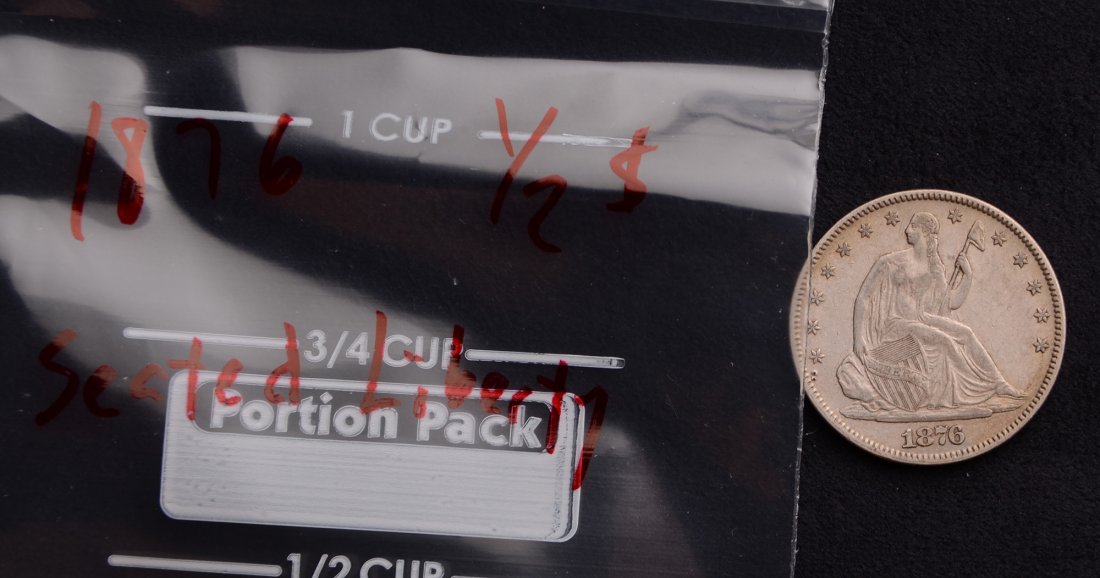 1876 Liberty Seated Half Dollar (1 of 3)