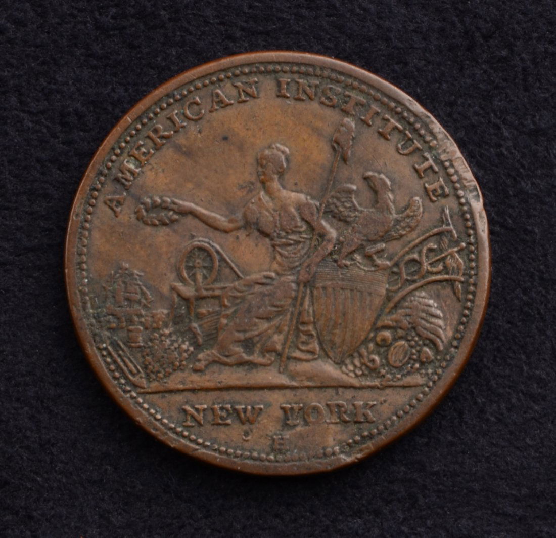 1833 Hard Times Merchant Token, Robinson (1 of 2)