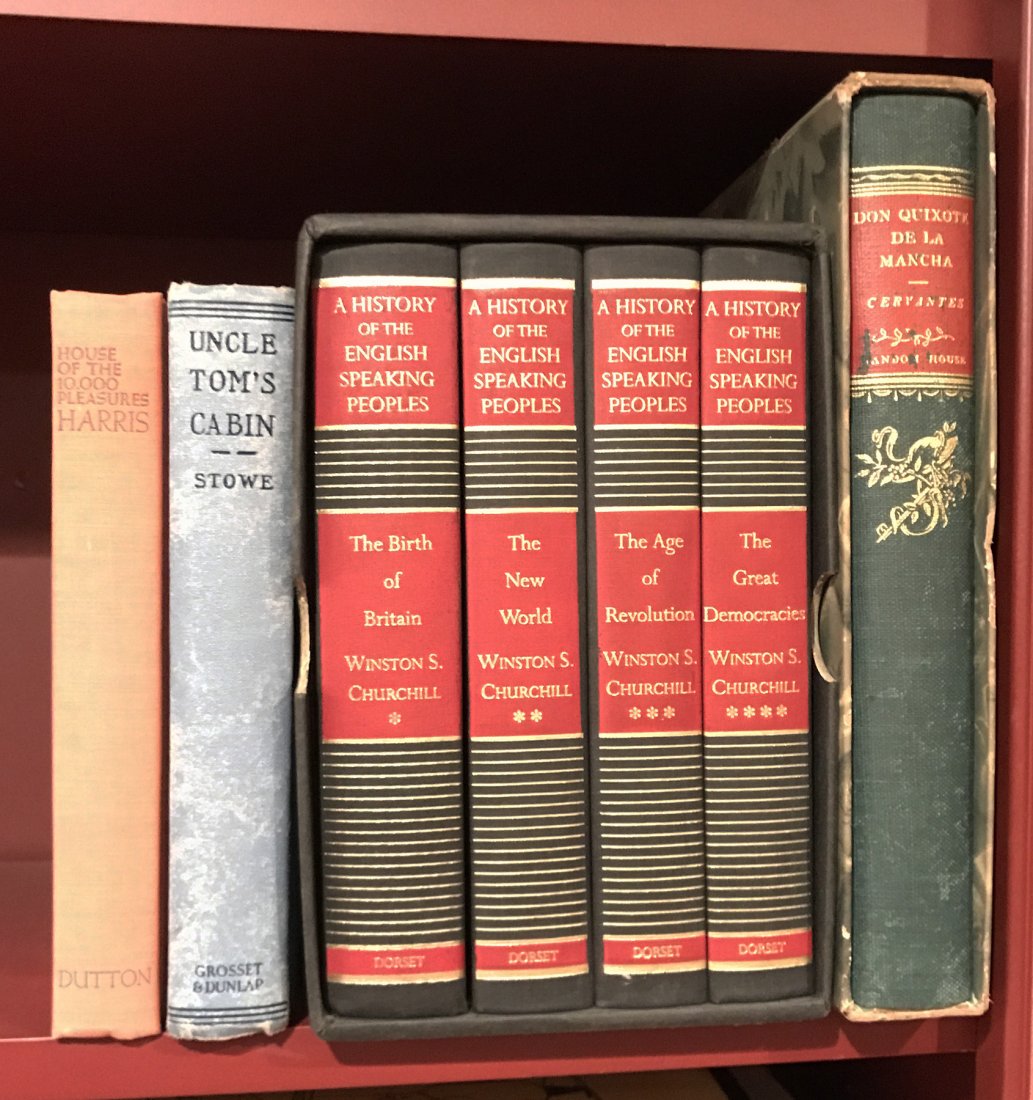 Collection of 7 Books, Uncle Toms Cabin, Don Quixote (1 of 3)