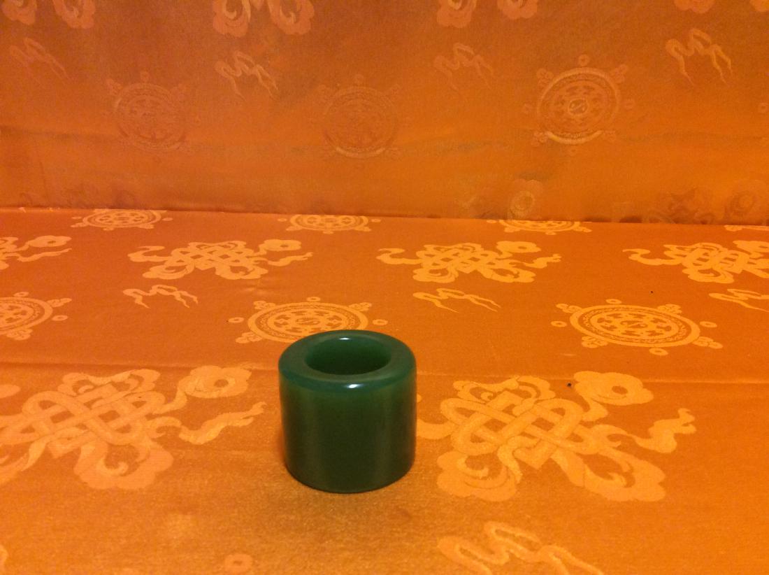 Antique Jade Thumb Ring. (1 of 3)