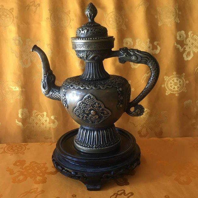 Vintage Tibetan Tea Pot. (1 of 3)