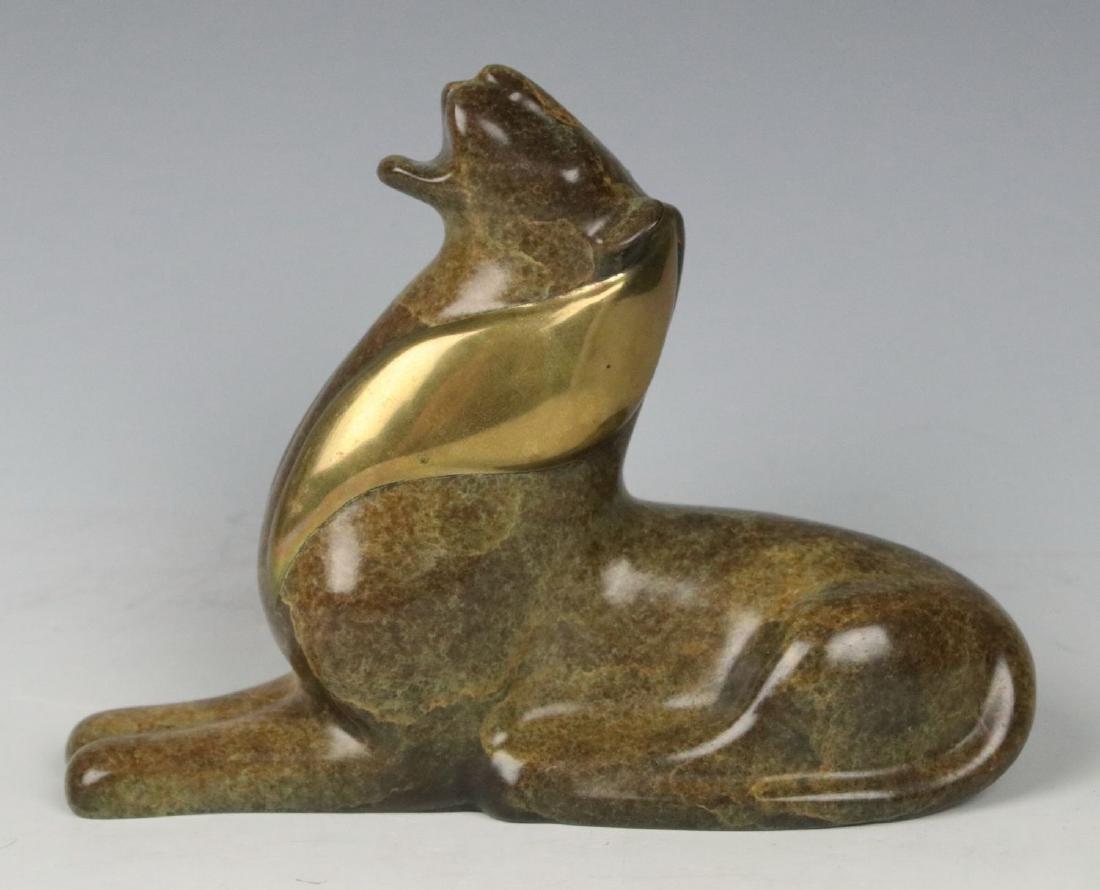 Loet Vanderveen (1921-2015) Bronze "Roaring Lion" (1 of 10)