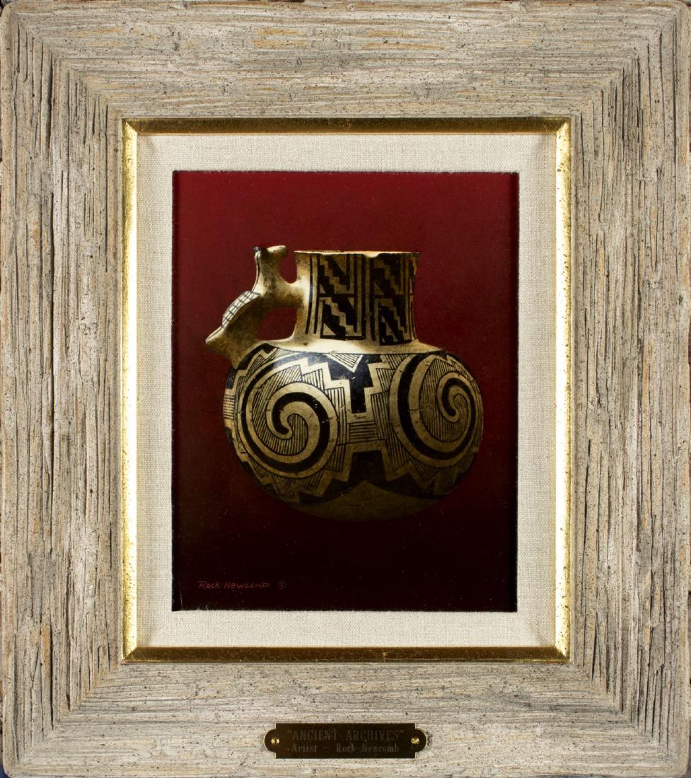 Rock Newcomb (american, born 1945) acrylic on board (1 of 10)