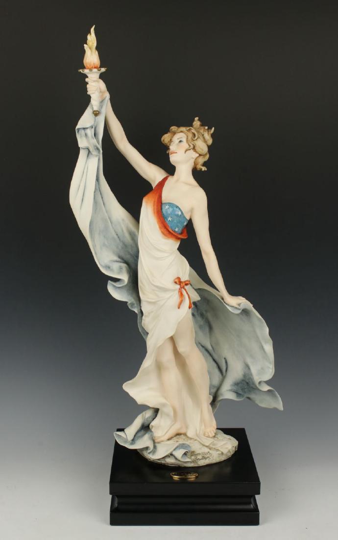 Giuseppe Armani Figurine 1619c &ldquo;lady Liberty&rdquo; Le