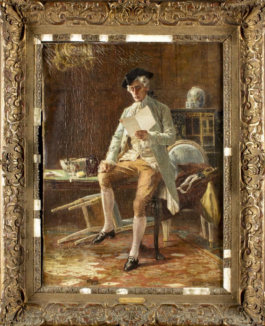 Laslett John Pott (New Jersey,UK,1837-1898) oil on (1 of 10)