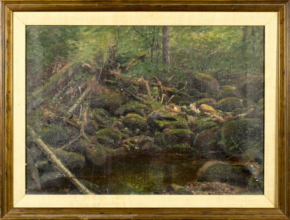 George Albert Frost (MA,CA,1843-1907) oil on canvas (1 of 10)