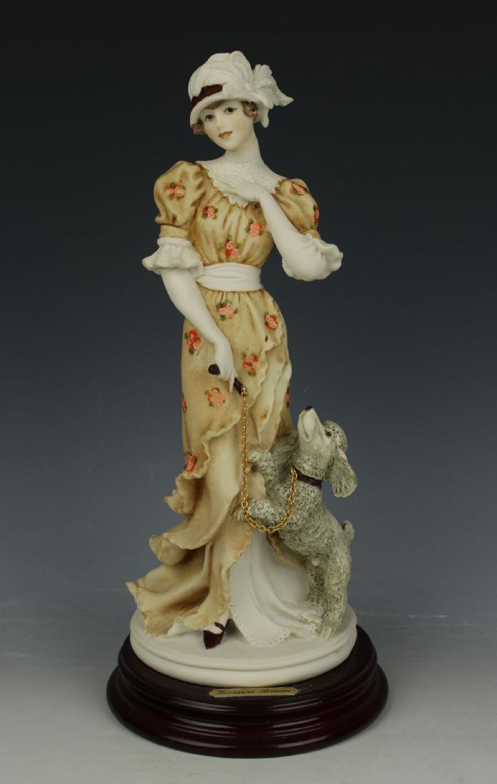 Giuseppe Armani Figurine "Dear Friends": MANUFACTURE: Florence - Giuseppe Armani (Italy) NAME: Dear Friends NUMBER: 532C ISSUED: 1994 CONDITION: Excellent. No chips, no cracks. IN ORIGINAL BOX. HEIGHT: 10 1/2 inch / 26 cm WIDTH: 4 1/2 inch /