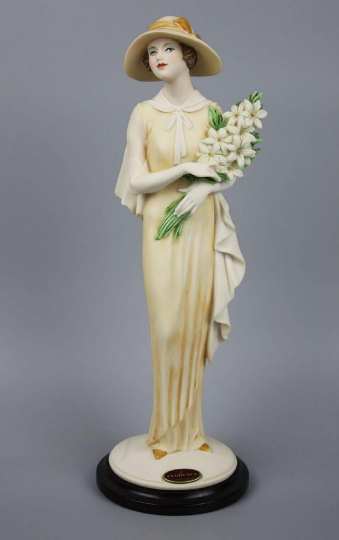 Giuseppe Armani Figurine "Wedding Morn": MANUFACTURE: Florence - Giuseppe Armani (Italy) NAME: Wedding Morn NUMBER: 1545Ð¡ ISSUED: 2000 CONDITION: Excellent. No chips, no cracks. NO BOX. HEIGHT: 9 1/2 inch / 24 cm WIDTH: 3 1/4 inch / 8 cm 