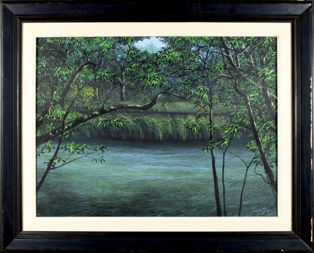 Carlos Rios (Cuba,Mexico,born 1958) oil on canvas (1 of 10)