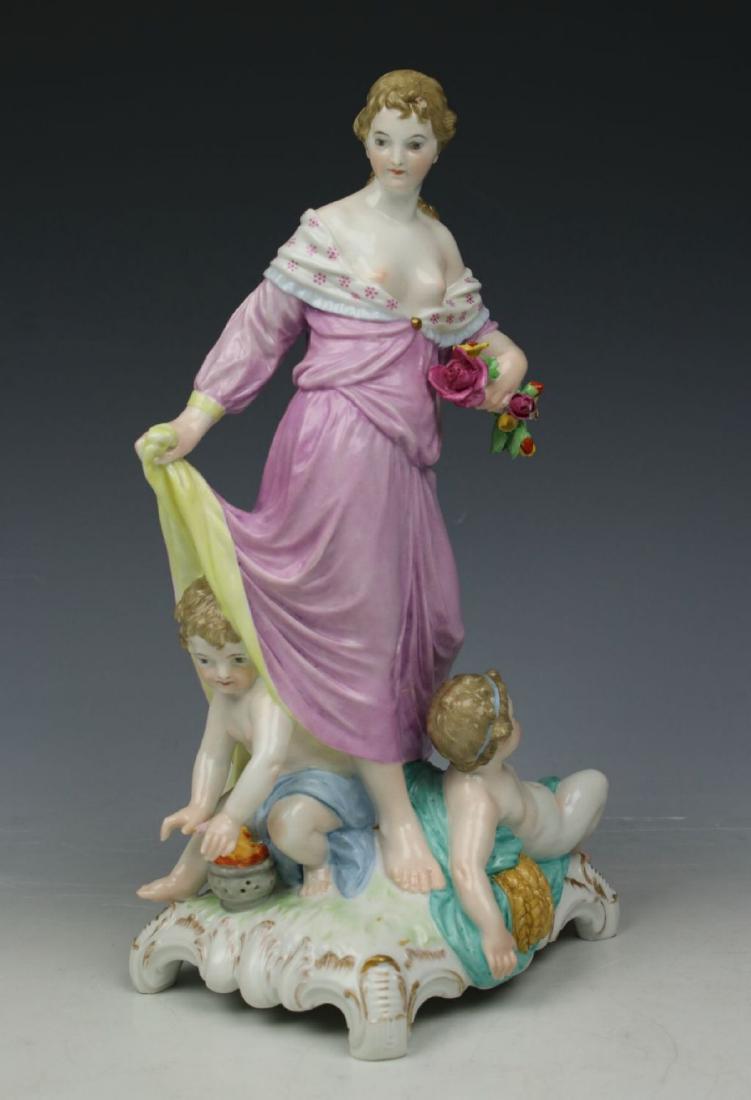 19C KPM Berlin Figurine "Four Seasons" (1 of 10)