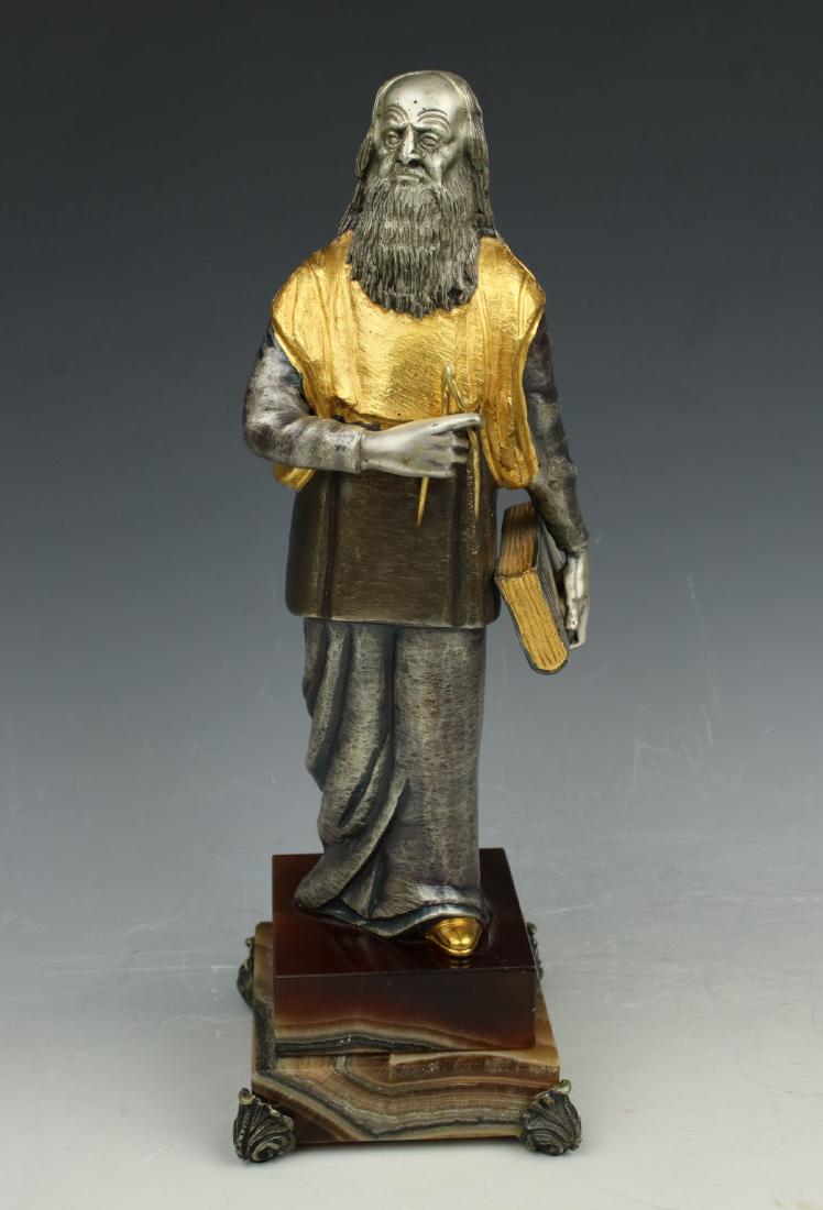 Giuseppe Vasari Bronze figurine "Leonardo Da Vinci" (1 of 10)
