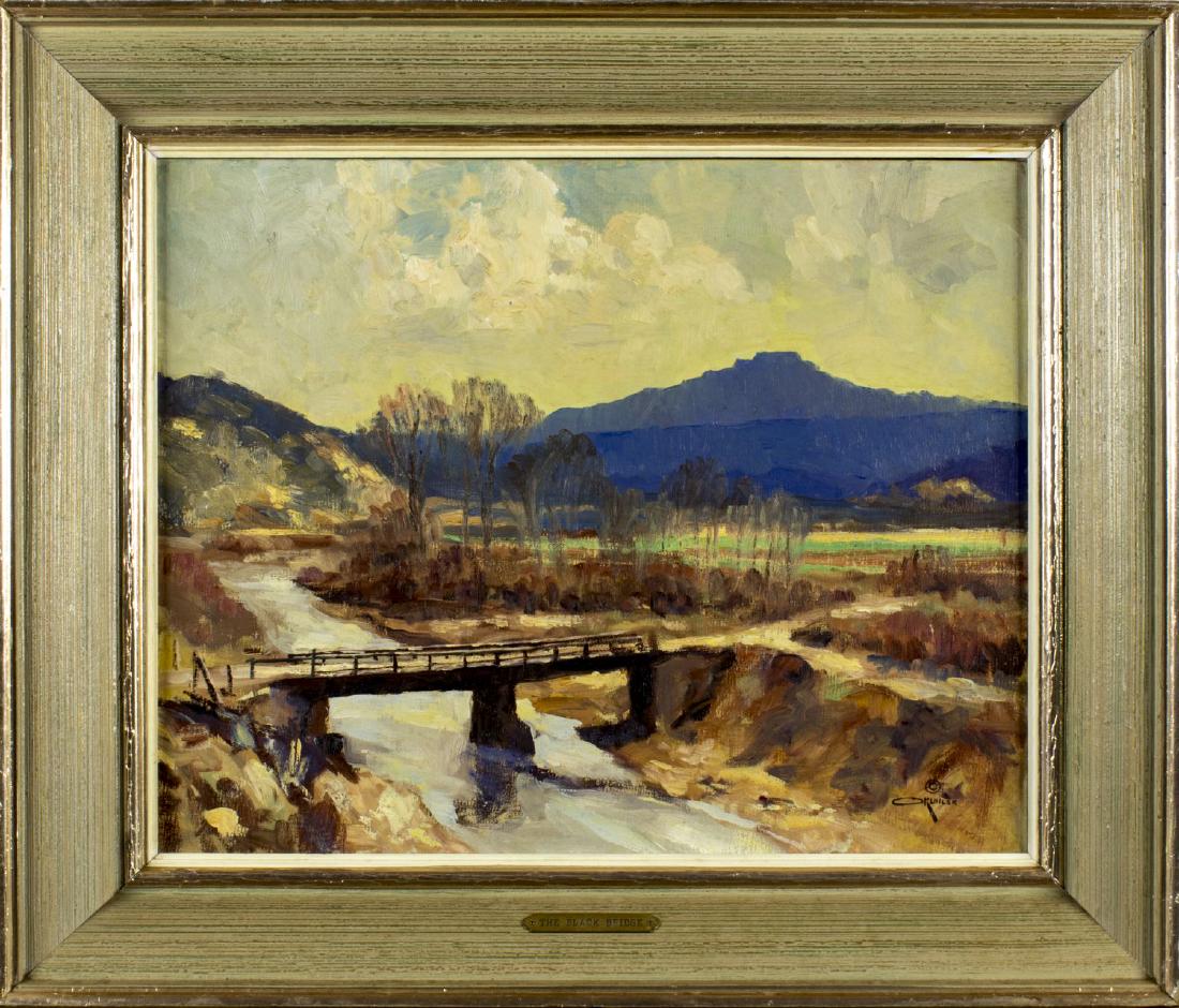 Otto Kuhler (NM,CO,1894-1976) oil painting