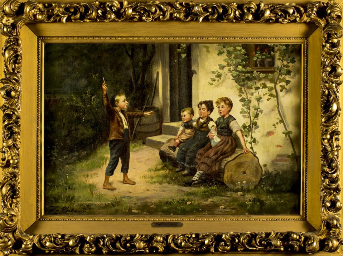 After Theodor Kleehaas (German,1854-1929) oil painting (1 of 10)