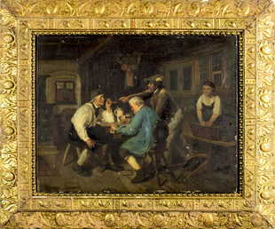vintage oil paintings for