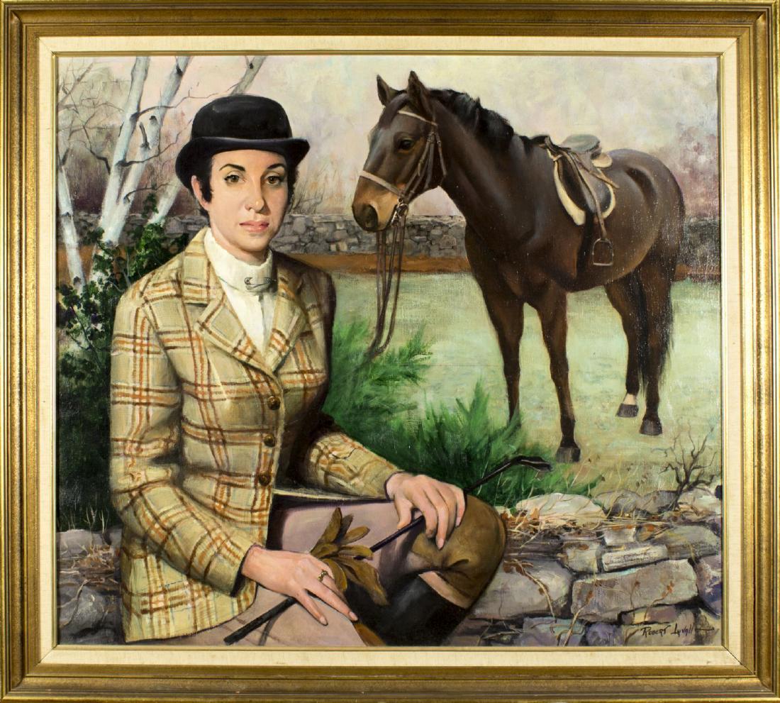 Robert Luvall (NY,1887-1959) oil on canvas (1 of 10)