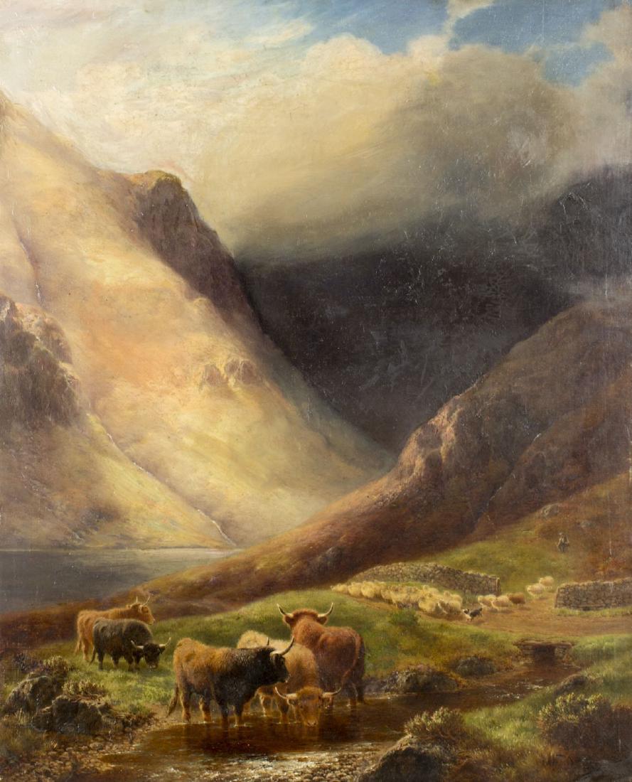 William Davies (UK,18261910) oil on canvas