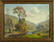 Manchus Carlton Loomis (IL,CA,1861-1938) oil painting
