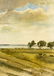 Florence Robinson (NY,MA,1874-1937) 2-sided watercolor - 6