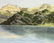 M K Milligan (Swiss,19/20C) watercolor painting antique - 5