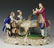 Dresden Volkstedt lace figurine "Musical Trio"