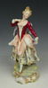 19C Dresden Volkstedt figurines "Boy & Girl Dancing" - 4