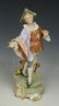 19C Dresden Volkstedt figurines "Boy & Girl Dancing" - 6