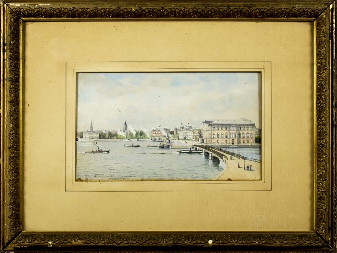 Anna Palm de Rosa (Sweden,1859-1924) watercolor on (1 of 10)