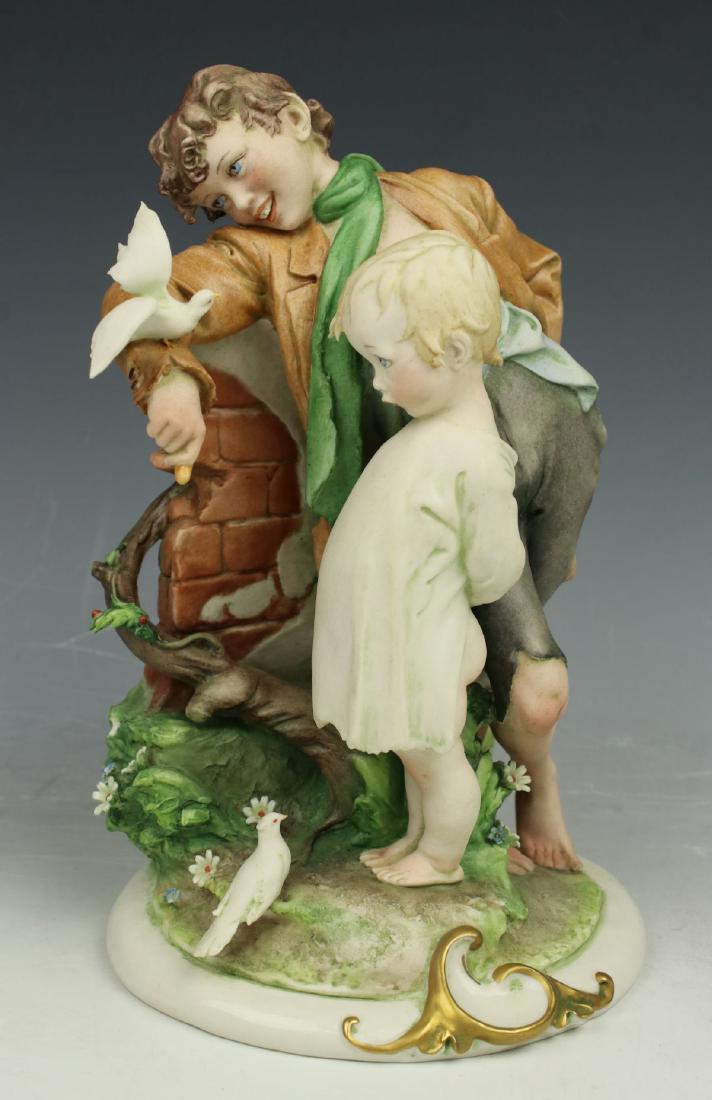Capodimonte Giuseppe Cappe figurine "Children with (1 of 10)